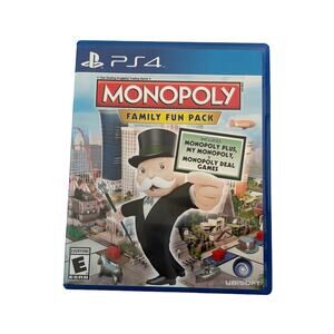 Ubisoft Monopoly Family Fun Pack Sony Playstation 4 EXCELLENT